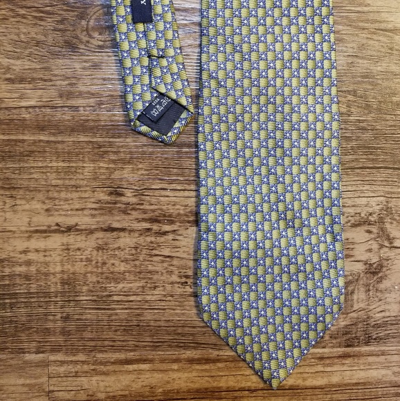 Burberry London Logo Hand Stitched Tie - Picture 5 of 6